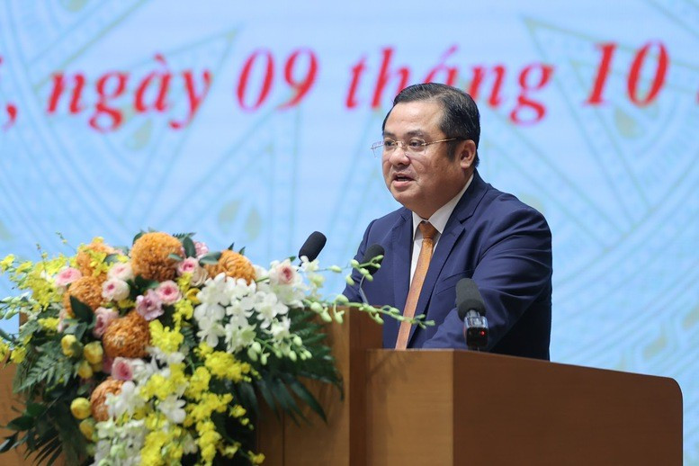 Chủ tịch Hội đồng thành viên Tập đoàn Hóa chất Việt Nam Phùng Quang Hiệp - Ảnh: VGP/Nhật Bắc