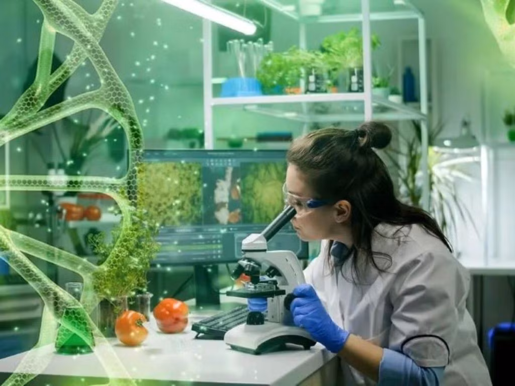Phát triển ngành công nghiệp sinh học có vai trò nền tảng quan trọng và dẫn dắt đổi mới mô hình tăng trưởng nông nghiệp và môi trường. Ảnh: Thanh Do.