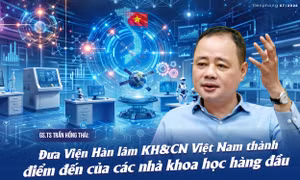 GS.TS Trần Hồng Thái: Đưa Viện Hàn lâm KH&CN Việt Nam thành điểm đến của các nhà khoa học hàng đầu