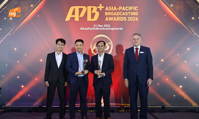 MyTV của VNPT được vinh danh tại Asia-Pacific Broadcasting+ Awards 2026