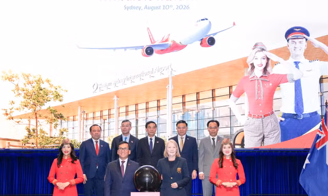 Vietjet tiên phong kết nối Việt Nam với sân bay quốc tế mới nhất Australia, mở rộng động lực hợp tác hai nước