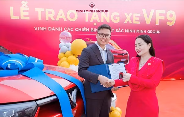Minh Minh Group mạnh tay trao thưởng 3 xe ô tô đến Top 3 Chiến Binh Xuất Sắc 2025