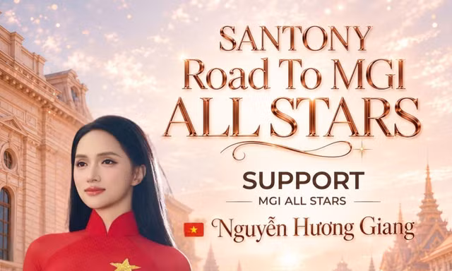 Santony đồng hành cùng Hương Giang tại MGI 2026