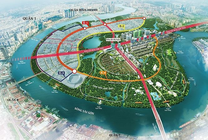 Dự án Khu đô thị Thủ Thiêm gây nhiều khiếu nại trong thời gian qua.