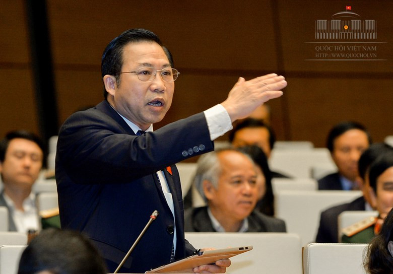 ĐBQH Lưu Bình Nhưỡng - Bến Tre (ảnh Như Ý)