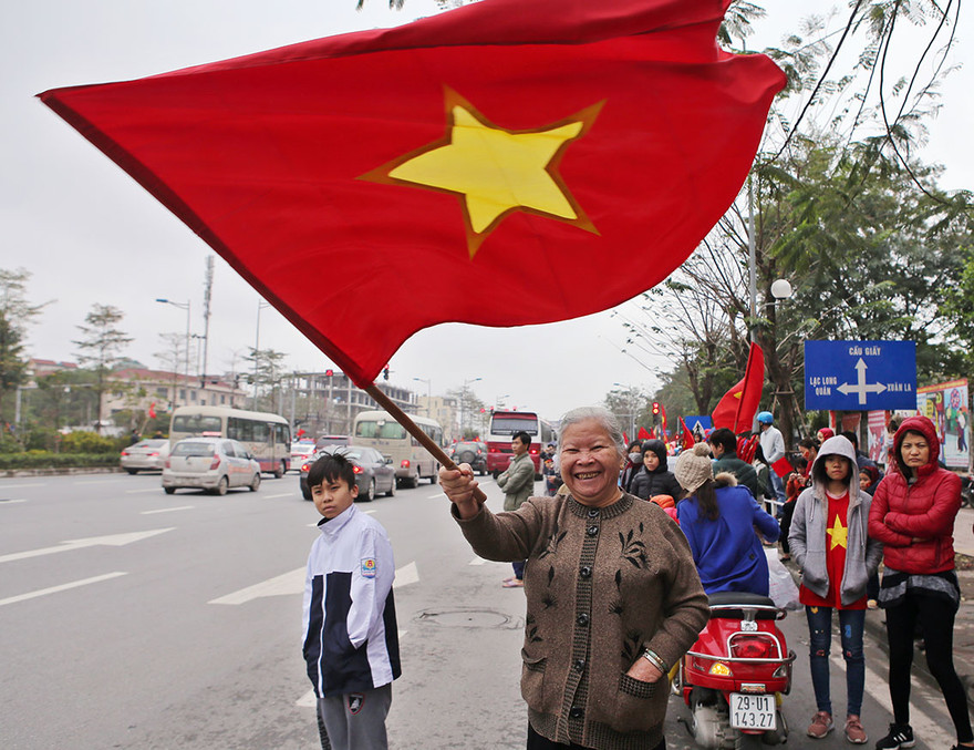 Ảnh dự thi Cuộc thi ảnh/clip 'Ấn tượng U23 Việt Nam'