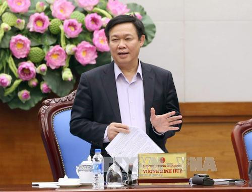 Phó Thủ tướng Chính phủ Vương Đình Huệ.