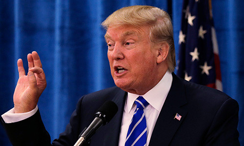 Tổng thống Mỹ Donald Trump. Ảnh: AP