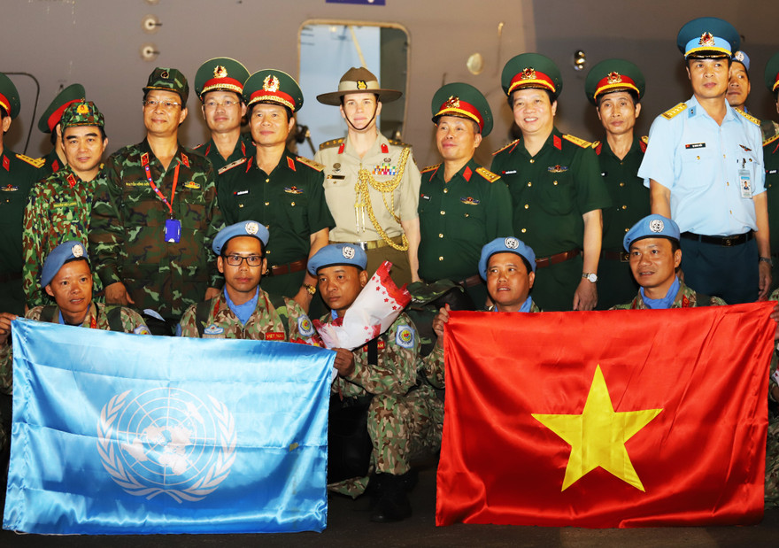 Bệnh viện dã chiến cấp 2.1 về nước sau 1 năm làm nhiệm vụ ở Nam Sudan