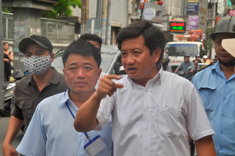 Ông Đoàn Ngọc Hải, Phó Chủ tịch UBND quận 1.