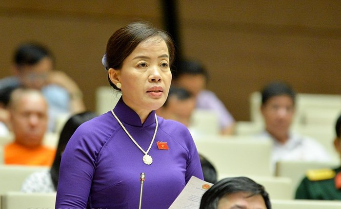 ĐBQH Nguyễn Thị Kim Thúy - Đà Nẵng (ảnh Như Ý)