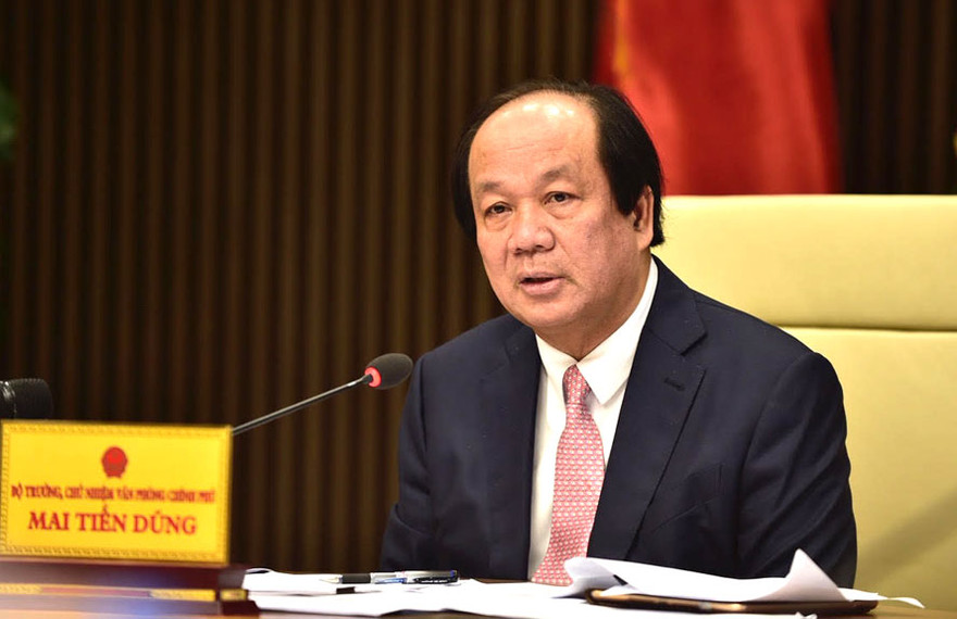 Ông Mai Tiến Dũng, Bộ trưởng, Chủ nhiệm VPCP 