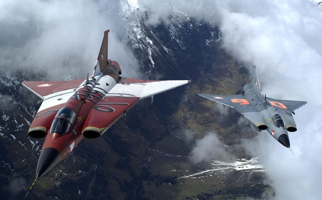 Saab 35 Draken: ‘Rồng sắt’ đáng sợ của Không quân Thụy Điển