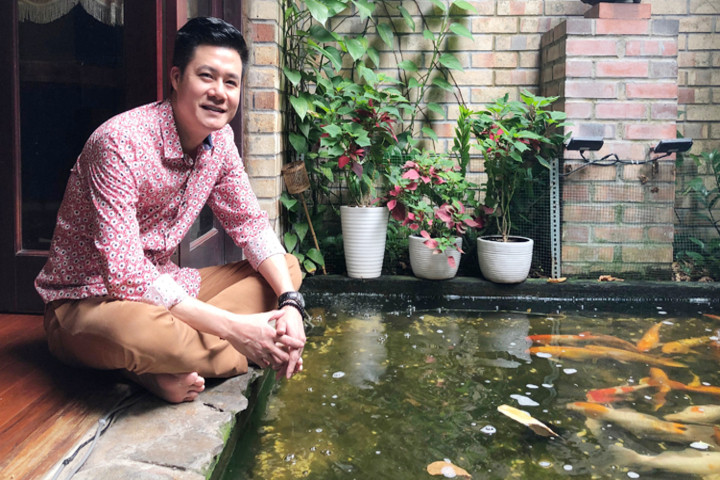 Biệt thự 400 m2 có vườn thiền kiểu Nhật của Quang Dũng ở TPHCM