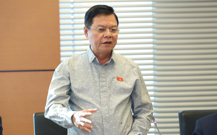 Phó Giám đốc Công an Hà Nội Đào Thanh Hải (ảnh Nhật Minh)