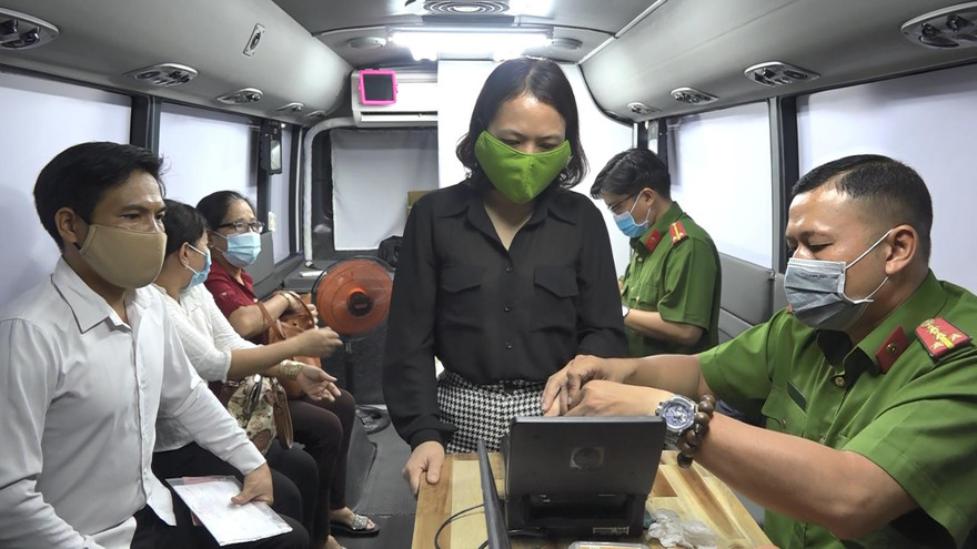 Hơn nửa triệu người được cấp căn cước có gắn chíp ở TP.Thủ Đức.