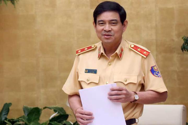 Cục trưởng Cục Cảnh sát giao thông Vũ Đỗ Anh Dũng
