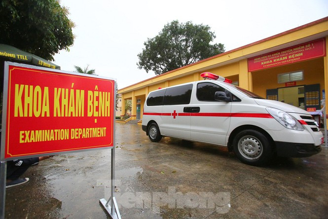 Bệnh viện dã chiến truyền nhiễm số 1 với quy mô 600 giường bệnh.