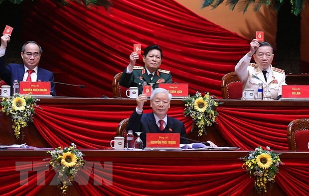 Phiên họp trù bị Đại hội XIII của Đảng (ảnh Như Ý)