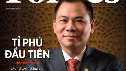 Ông Phạm Nhật Vượng đang là người giàu nhất Việt Nam