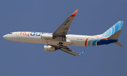 Máy bay của hãng FlyDubai. Ảnh: Sputnik 