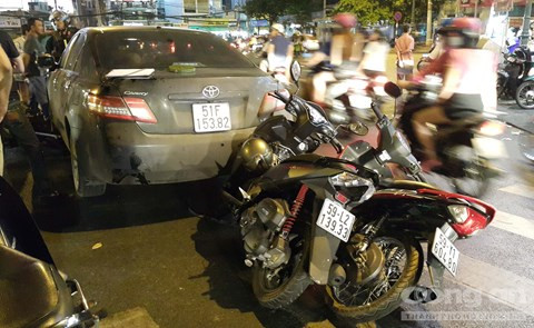 Hiện trường vụ tai nạn