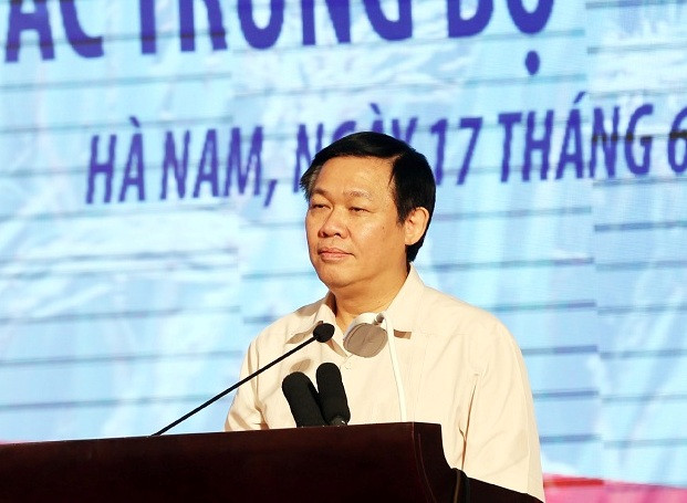 Phó Thủ tướng Vương Đình Huệ phát biểu tại Hội nghị.