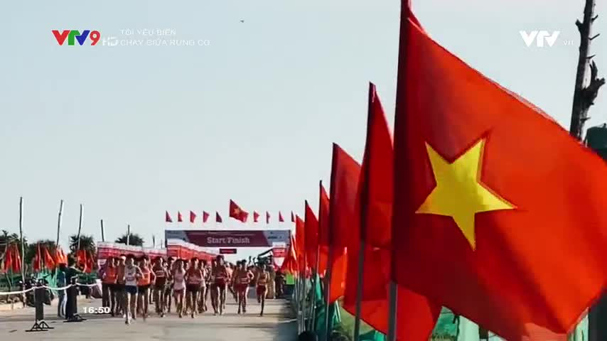 Tôi yêu biển: Chạy giữa rừng cờ Tổ quốc