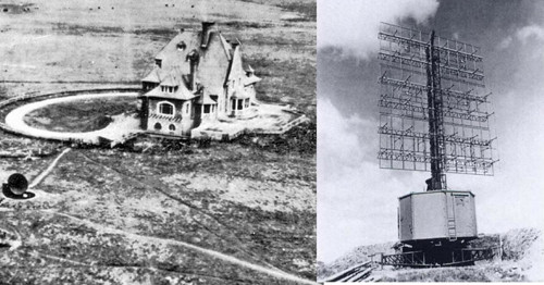 Vị trí đặt trạm radar Đức ở làng Bruneval, Pháp. Ảnh: War History.