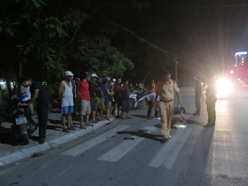 Hiện Trường vụ việc. Ảnh: Phạm Nhài