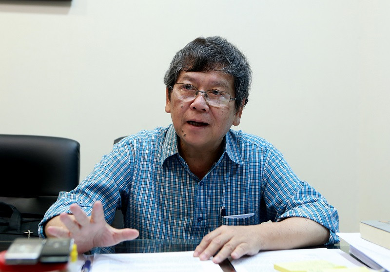 Ông Vũ Ngọc Hoàng, nguyên Phó Ban Tuyên giáo T.Ư (ảnh Như Ý)