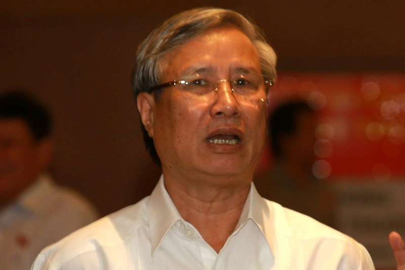 Ông Trần Quốc Vượng, Chủ nhiệm Uỷ ban Kiểm tra T.Ư (ảnh Như Ý)