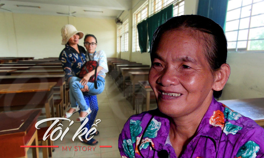 Chặng đường 15 năm mẹ bế con đến lớp