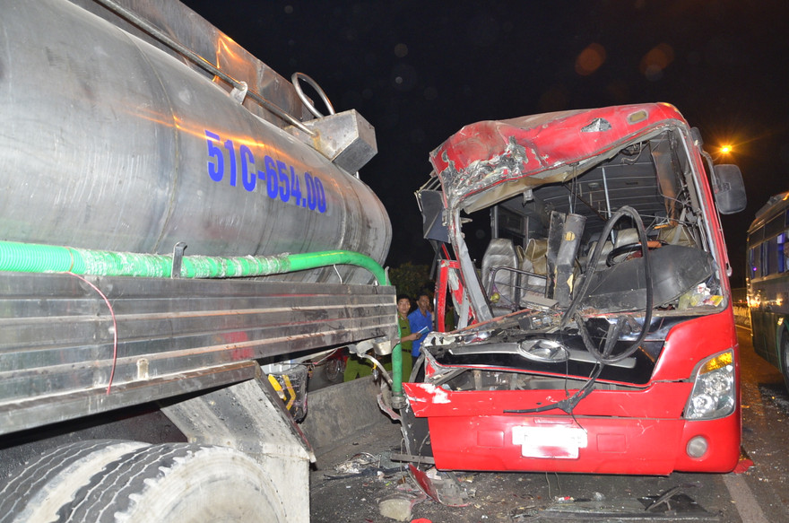 Hiện trường vụ tai nạn