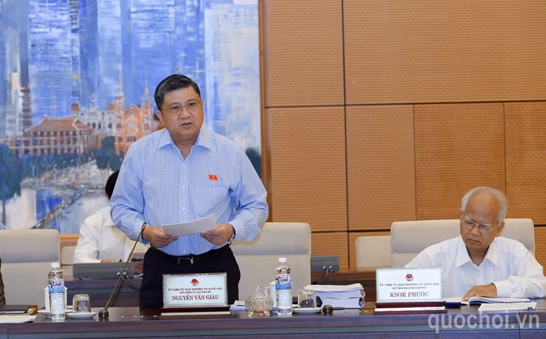 Ông Nguyễn Văn Giàu - Chủ nhiệm Ủy ban Kinh tế của Quốc hội (Ảnh: Quốc hội).