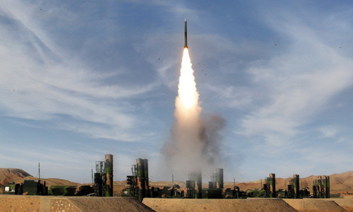 Một hệ thống HQ-9 của Trung Quốc khai hỏa. Ảnh: 81.cn