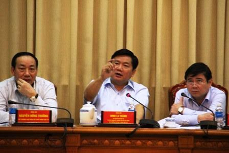 Bí thư Đinh La Thăng yêu cầu phải có cơ chế đặc biệt nếu muốn TPHCM là đầu tàu của cả nước