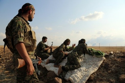Lực lượng Dân chủ Syria. Ảnh: AFP. 