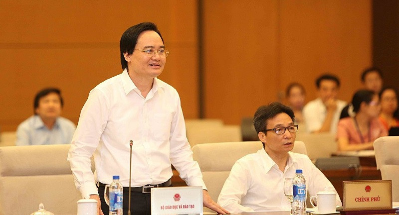 Bộ trưởng Bộ GDĐT Phùng Xuân Nhạ