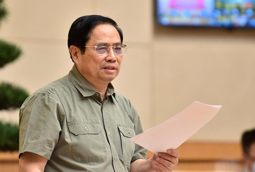 Thủ tướng Phạm Minh Chính (ảnh Nhật Minh)