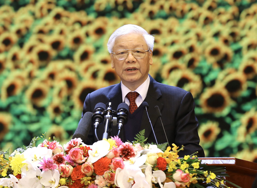 Tổng Bí thư, Chủ tịch nước Nguyễn Phú Trọng (ảnh Như Ý)