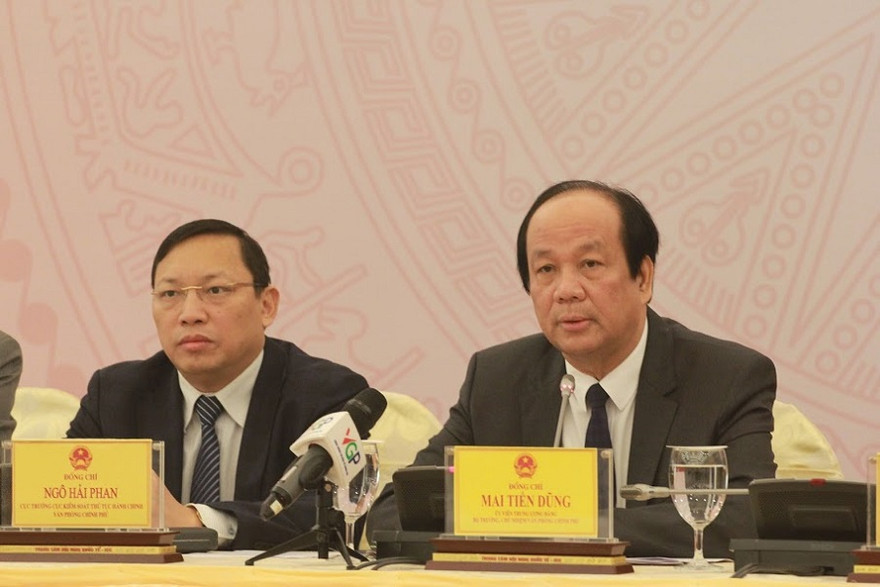 Bộ trưởng, Chủ nhiệm VPCP Mai Tiến Dũng