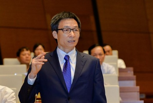 Phó Thủ tướng Vũ Đức Đam phát biểu tại Hội nghị.