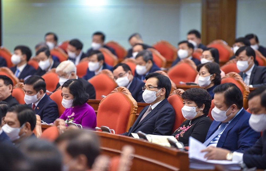 Hội nghị Trung ương 4, khóa XIII (ảnh TTXVN)