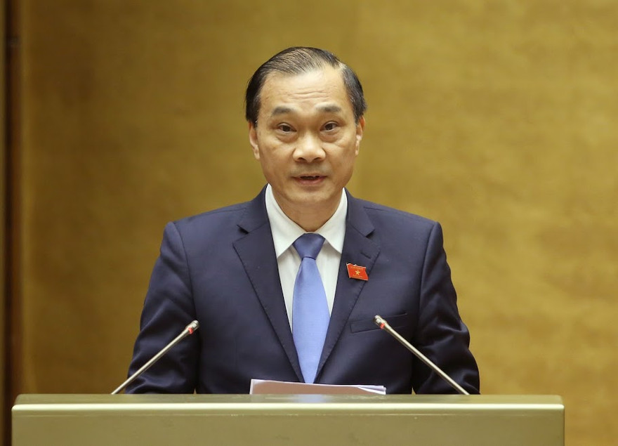 Chủ nhiệm Uỷ ban Kinh tế Vũ Hồng Thanh (ảnh Nhật Minh)