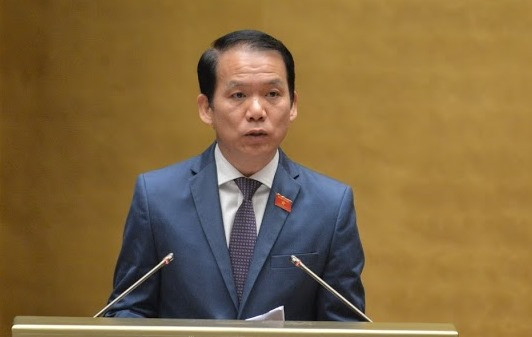 Chủ nhiệm Ủỷ ban Pháp luật Hoàng Thanh Tùng (ảnh Nhật Minh)