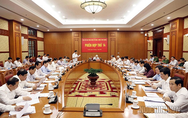 Phiên họp thứ 14 của Ban Chỉ đạo T.Ư về PCTN