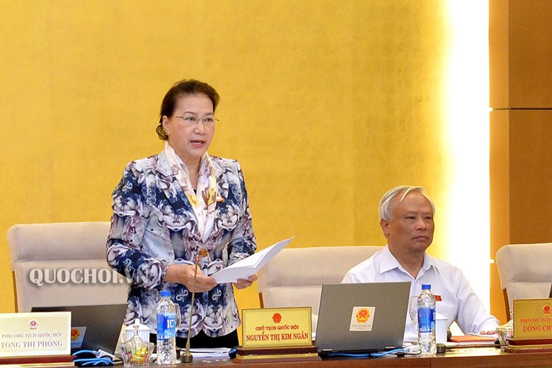 Chủ tịch QH Nguyễn Thị Kim Ngân