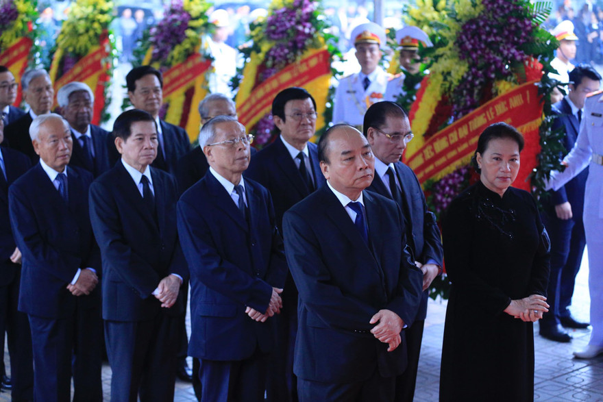 Lễ viếng nguyên Chủ tịch nước Lê Đức Anh 