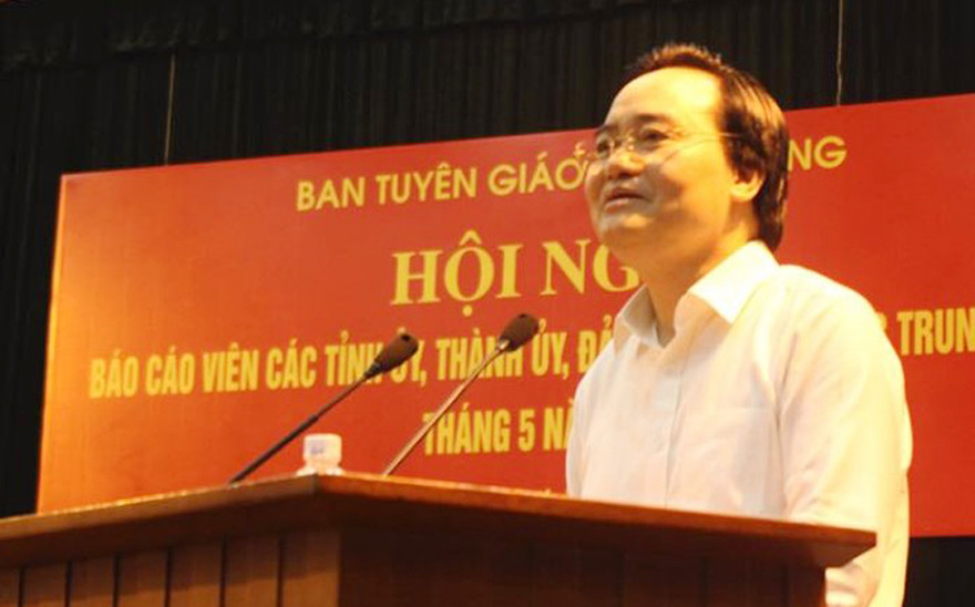 Bộ trưởng Bộ GD-ĐT Phùng Xuân Nhạ